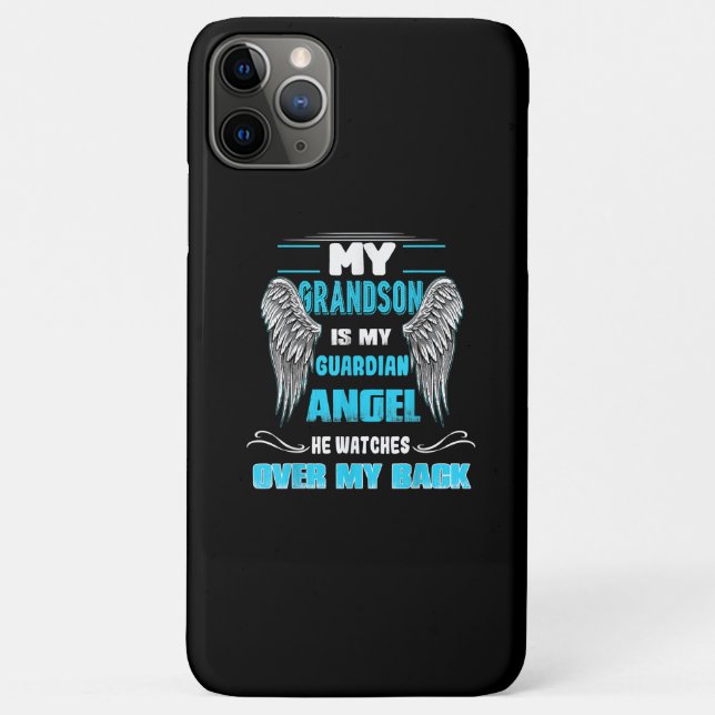 Mein Engel ist mein Wächter Angel Case-Mate iPhone Hülle (Rückseite)
