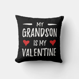 Mein Enkel ist mein Valentin für Oma Kissen