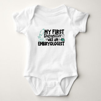 Mein erster Babysitter war Embryologe und Niedlich Baby Strampler