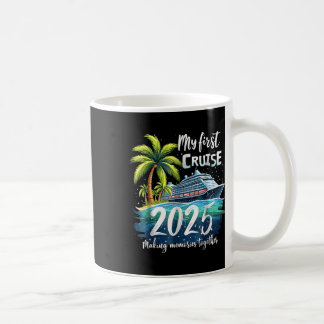 Mein erster Cruise-Vacat 2025 Funny First Cruise Kaffeetasse
