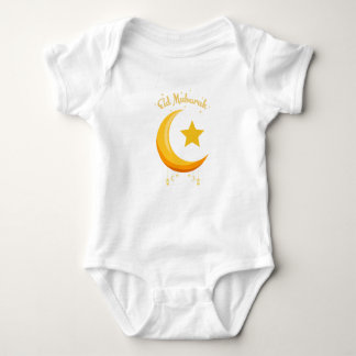 Mein erster Eid Ramadan Moon Islam Baby Bodysuit Strampler