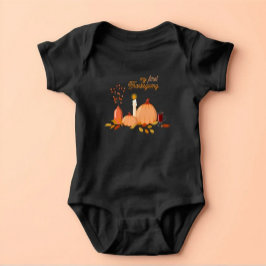 Mein erster Erntedank Baby Bodysuit Strampler