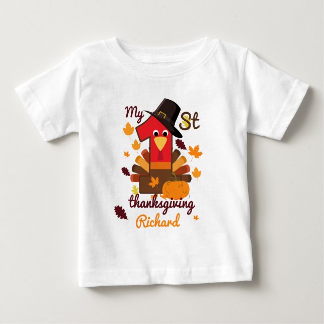 mein erster Erntedank Baby T-shirt (Vorderseite)
