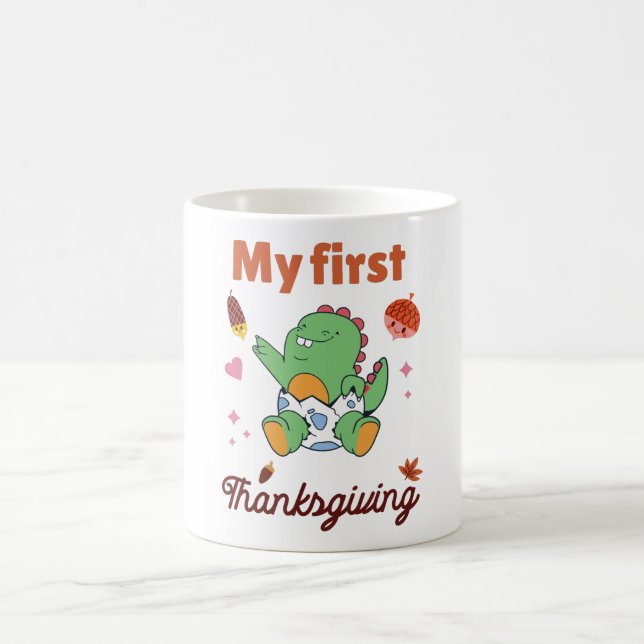 Mein erster Erntedank Kaffeetasse (Mittel)