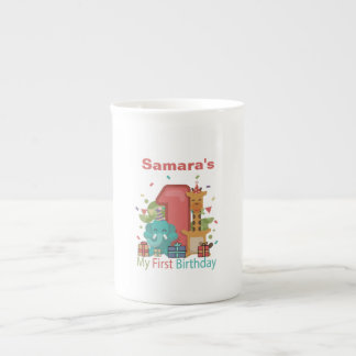 Mein erster Geburtstag Prozellantasse