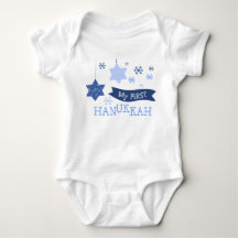 Mein erster Hanukkah-Baby-Bodysuit