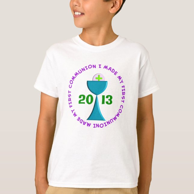 Mein erster heilige Kommunions-T - Shirt II (Vorderseite)