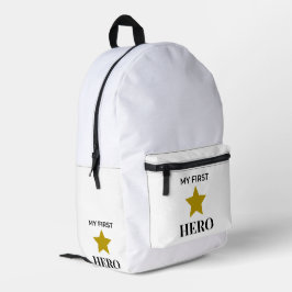 Mein erster Held-Rucksack – Bedeutendes Familienge Bedruckter Rucksack