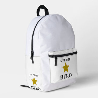 Mein erster Held-Rucksack – Bedeutendes Familienge Bedruckter Rucksack