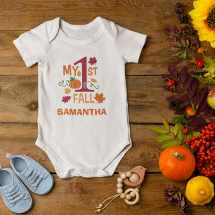 Mein erster Herbst-Erntedank Baby Strampler