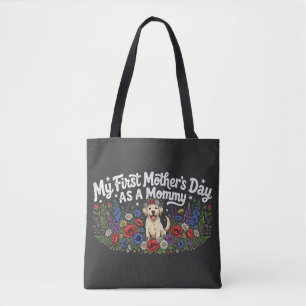 Mein erster Muttertag als Hundemama Golden Retriev Tasche