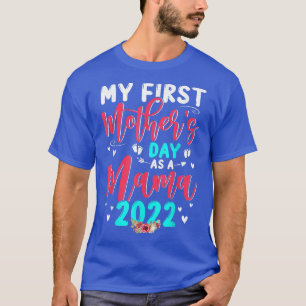 Mein erster Muttertag als Mama 2022 Schwangerschaf T-Shirt