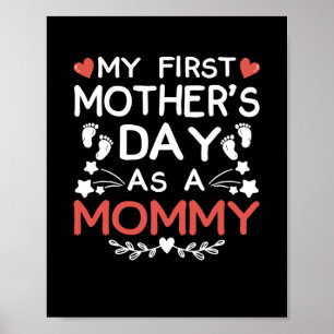 Mein erster Muttertag als Mami Poster