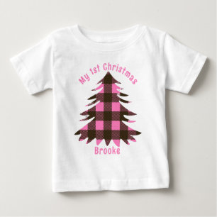 Mein erster Name für das Weihnachtsbaby Baby T-shirt