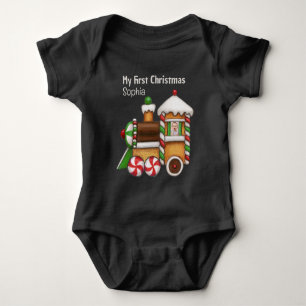 Mein erster niedlicher individuelle Name Baby Strampler