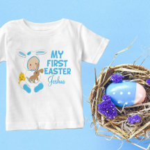 Mein erster Osterbaby-Baby Niedlich Blue Bunny