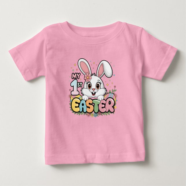 Mein erster Ostern Baby T-shirt (Vorderseite)