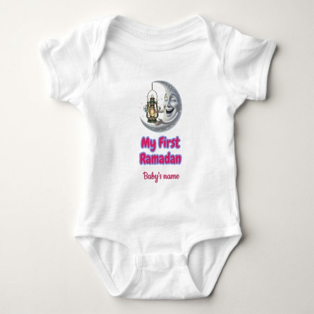 Mein erster RAMADAN Baby Strampler (Vorderseite)