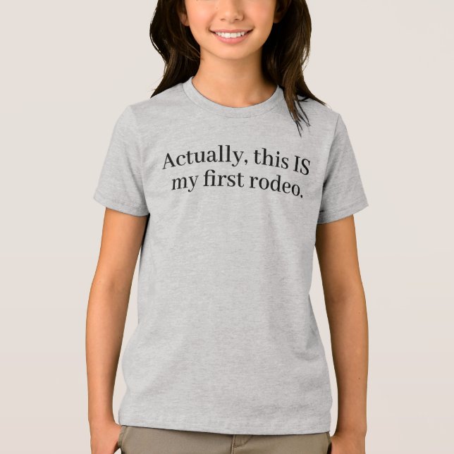 MEIN ERSTER RODEO-T - Shirt von Sandra Boynton (Vorderseite)
