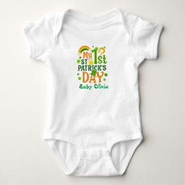 Mein erster St. Patricks's Day Niedlich Baby Strampler