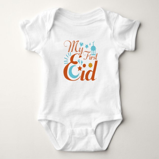 Mein erster Urlaub unter den jungen Muslimen Baby Strampler (Vorderseite)