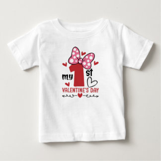 Mein erster Valentinstag Baby T - Shirt