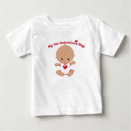 Mein erster Valentinstag Baby T - Shirt
