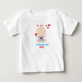 Mein erster Valentinstag Baby T - Shirt