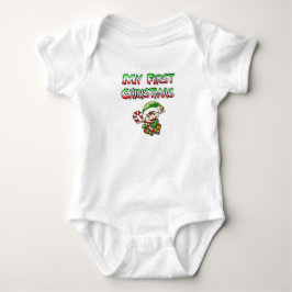 Mein erster Weihnachts-Little Elf Baby Strampler