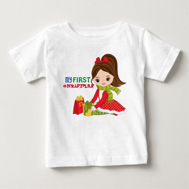 Mein erster WeihnachtsbabY-T - Shirt (Vorderseite)