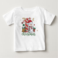 Mein erster Weihnachtsmann Niedlich Snowman