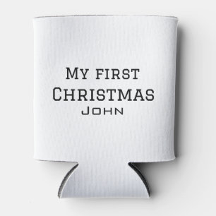 Mein erster Weihnachtsnamen männlichen Text simuli Dosenkühler