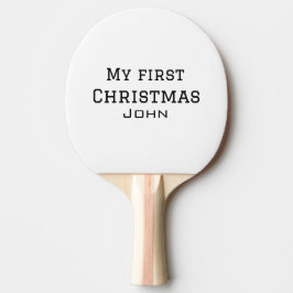 Mein erster Weihnachtsnamen männlichen Text simuli Tischtennis Schläger