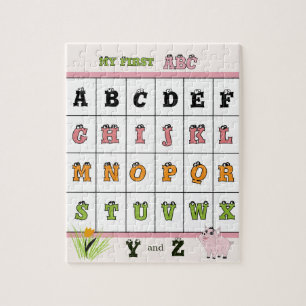 Mein erstes ABC-Ferkel-Puzzle