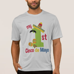 Mein erstes Cinco de mayo Men's Sport-Tek Wettbewe T-Shirt