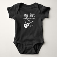 Mein erstes Country Music Shirt Baby Bodysuit