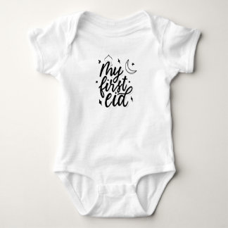 Mein erstes Eid-Baby-T-Shirt - festliche Kleidung Baby Strampler