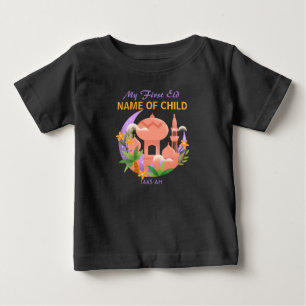 Mein erstes Eid-Personalisierungsgeschenk zum Eid Baby T-shirt