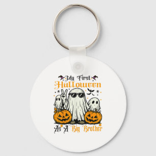 Mein erstes Halloween als großer Bruder Ghost Pump Schlüsselanhänger