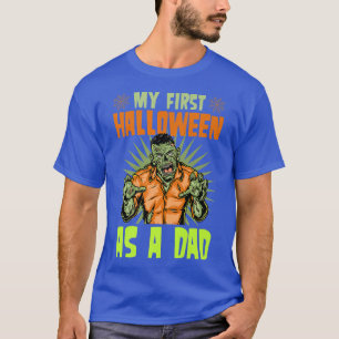 Mein erstes Halloween als Vater-Monster-Schwangers T-Shirt