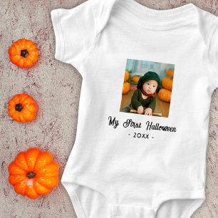 Mein erstes Halloween-Foto Baby Strampler