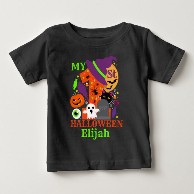 mein erstes Halloween | Happy Halloween | Baby T-shirt (Vorderseite)