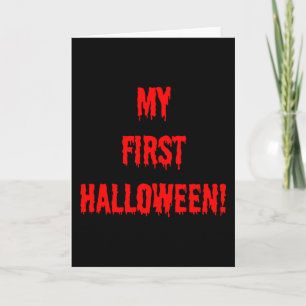 Mein erstes Halloween Karte
