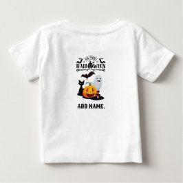 Mein erstes Halloween Kleinkind Personalisiert Bab Baby T-shirt