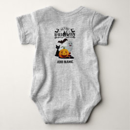 Mein erstes Halloween-Kleinkind Personalisiert Baby Strampler