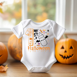 Mein erstes Halloween Niedlich Funny Baby Strampler