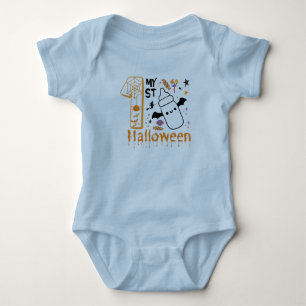 Mein erstes Halloween Niedlich Funny Baby Strampler