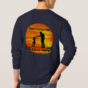 Mein erstes Held Papa Langarm T-Shirt