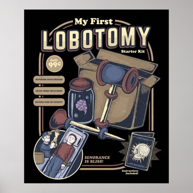 Mein erstes Lobotomie-Starter-Kit Poster (Vorne)