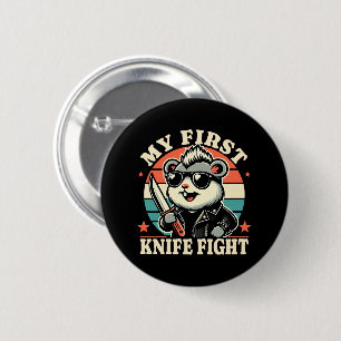 Mein erstes Messer Kampf - Cooler Hamster Button